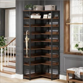 Corner Shoe Rack, Freestanding Shoe Storage Shelf