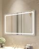 LED Bathroom Mirror, 36" x 72" LED Bathroom Vanity Mirror with Frontlit and Backlit, Anti-Fog Memory Mirror with Lights, Stepless 3 Colors Temperatur
