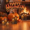 Flameless Candles Battery Operated with Remote Timer, Acrylic Flickering LED Pillar Candle for Halloween Decoration