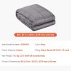 Weighted Blanket, 25 lbs, 80 x 87 in King Size, Soft 100% Cotton Heavy Blanket with Glass Beads, Breathable Material, Suitable for 250-310 lbs lbs Ad