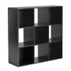 9 Cube Storage Organizer, Black