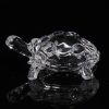 1pc Crystal Turtle Figurine, Miniature Tortoise Statue, Chinese Lucky Feng Shui Ornament For Home Office Desk Decoration Accessories Wedding, Home De