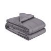 Weighted Blanket, 25 lbs, 80 x 87 in King Size, Soft 100% Cotton Heavy Blanket with Glass Beads, Breathable Material, Suitable for 250-310 lbs lbs Ad