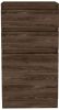 Kamelot Dresser With Jewelry Box; Single Door Cabinet; Mirror; Two Drawers -Dark Walnut
