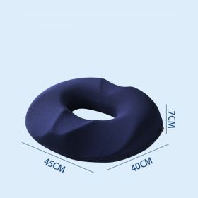 Pillow for Tailbone Pain Relief Cushion;  Hemorrhoid Pillows for Sitting for man ;   Butt Seat Cushion;  Back;  Coccyx;  Sciatica;  Post Natal;  Afte (Color: Deep blue)