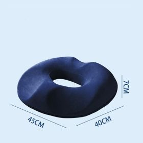 Pillow for Tailbone Pain Relief Cushion;  Hemorrhoid Pillows for Sitting; Cushion for Postpartum Pregnancy;  Butt Seat Cushion;  Back;  Coccyx;  Scia (Color: Deep blue)