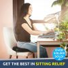 Pillow for Tailbone Pain Relief Cushion;  Hemorrhoid Pillows for Sitting; Cushion for Postpartum Pregnancy;  Butt Seat Cushion;  Back;  Coccyx;  Scia