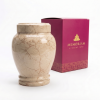 Calla marble Cremation urn